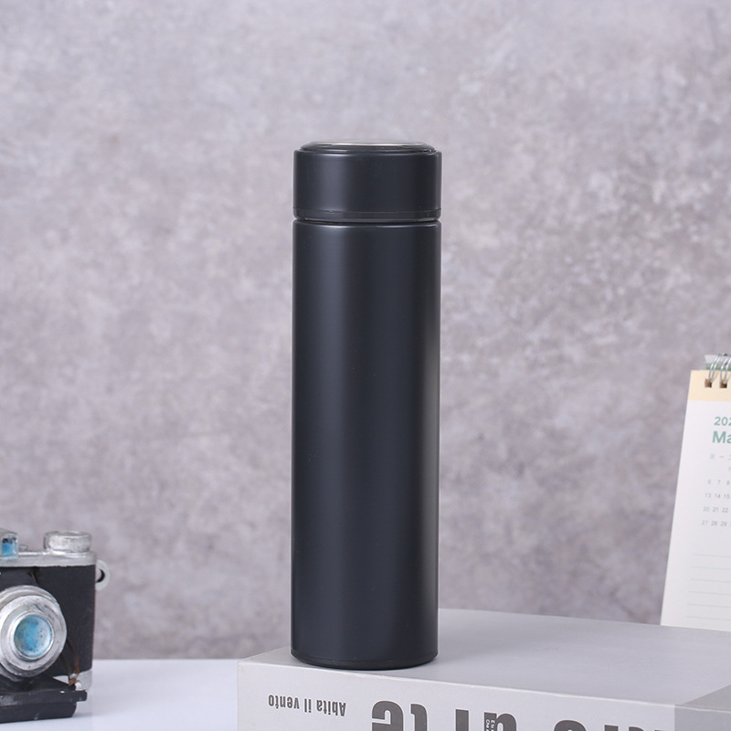 Taza de vacío de acero inoxidable taza de medición de temperatura inteligente Pantalla de temperatura negocio taza recta regalo taza promoción bienestar al por mayor