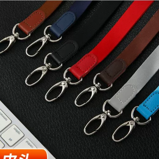 Genuine Leather Scratch-Resistant Work Id Card Holder with Logo Printed, High-End Cowhide Material Id Card Holder, Work Badge Protective Cover