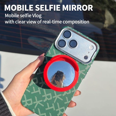 Magsafe Mobile Phone Selfie Mirror Large field of view rear view auxiliary mirror