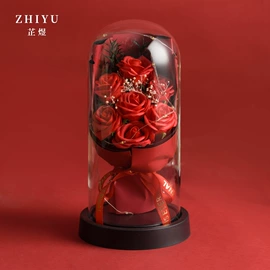 鲜花花艺制品;香皂花;永生花