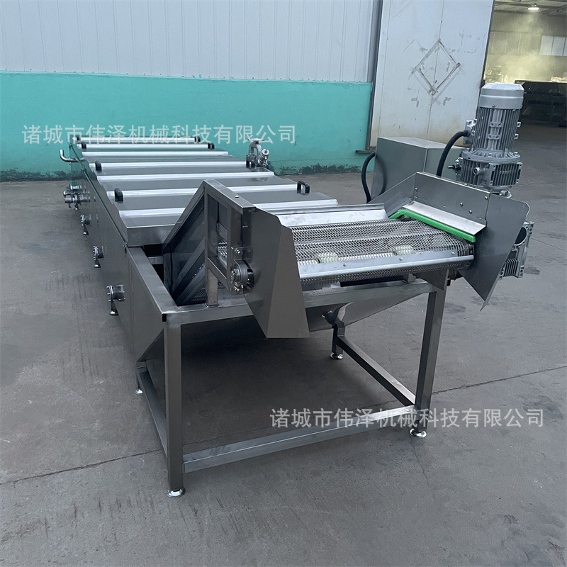 供应自动连续巴氏杀菌机果醋软包装酱菜自动冷却巴氏杀菌流水线