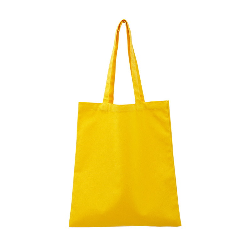 Bolsas de compras de lona ecológicas en blanco de colores al por mayor, bolsas de lona de algodón personalizadas para publicidad, bolsas de lona de un solo hombro