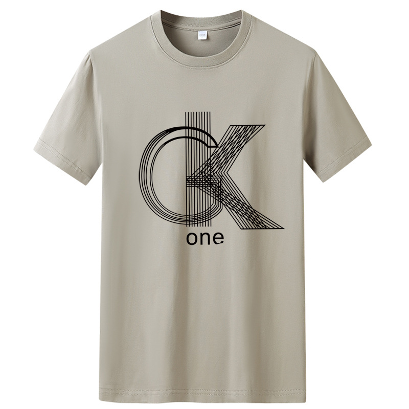 Camiseta de hombre de manga corta 2022 nueva pareja de verano algodón superior cuello redondo suelta estudiante media manga camiseta camisa de fondo