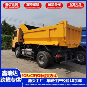 Howo mining dump truck, mining stone transport truck, dump truck for earth and stone works construction site transportation