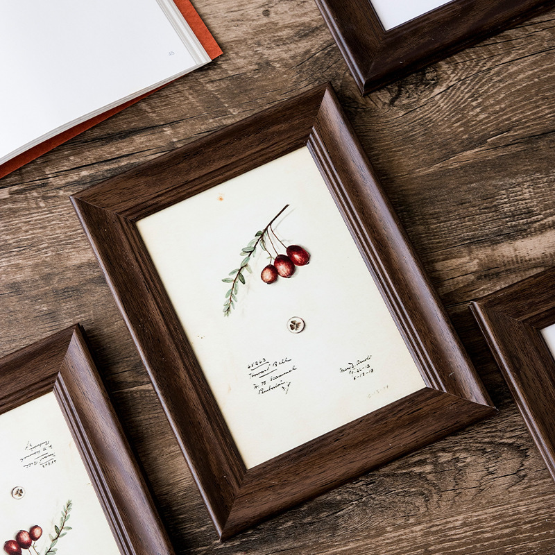 American Photo Frame 6inch 7inch 8inch Creative Picture Frame Retro Photo Frame Home Decoration Hanging Wall Photo Frame Table Wholesale