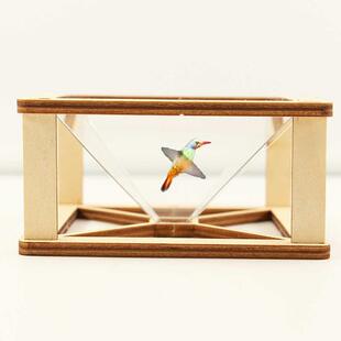 Kindergarten Science and Technology Small Production 3D Holographic Projector Primary School Students Science Experiment Kidsren's Handmade DIY Material Package