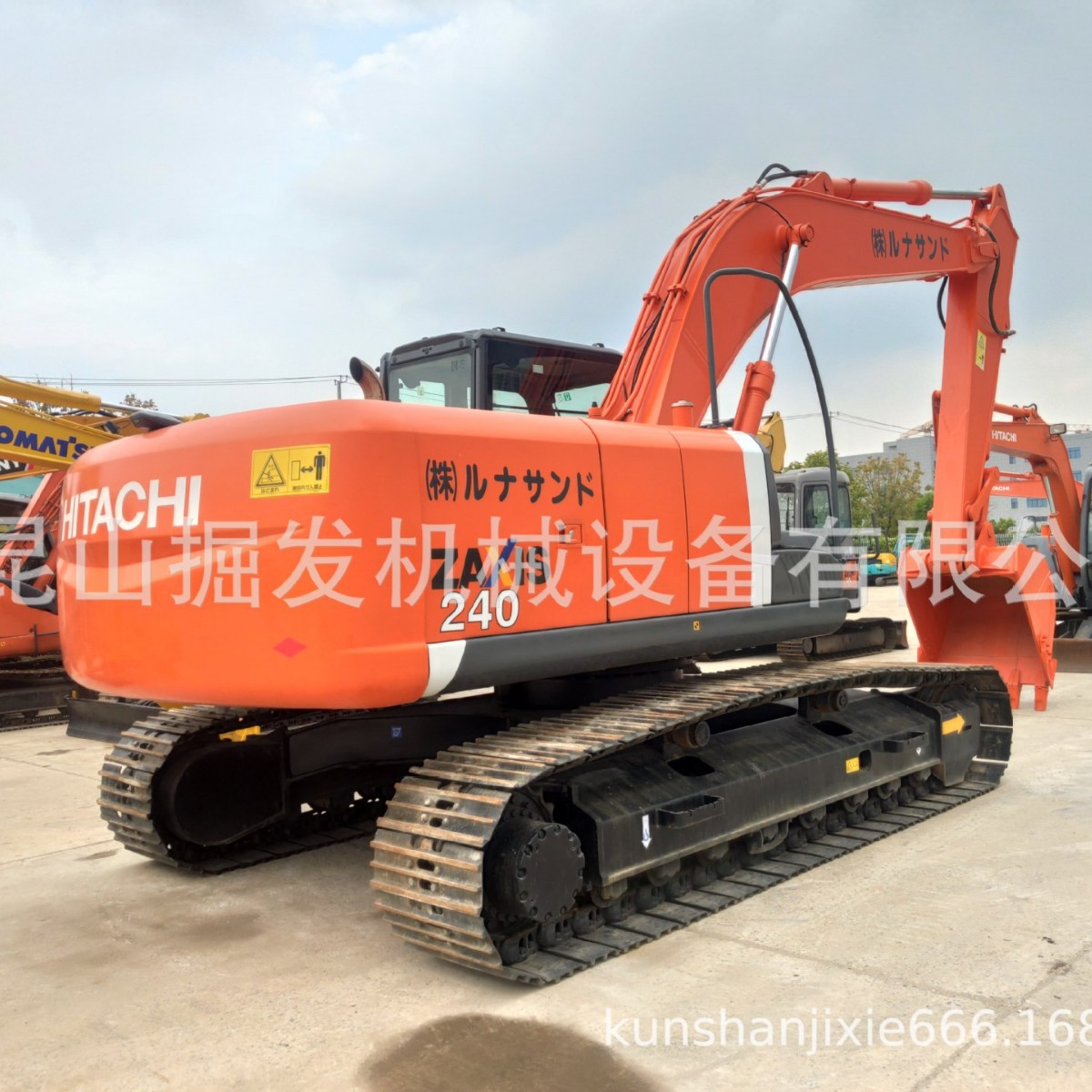 日立ZX240-3G挖掘机HITACHI日立ZX240二手挖掘机 出口