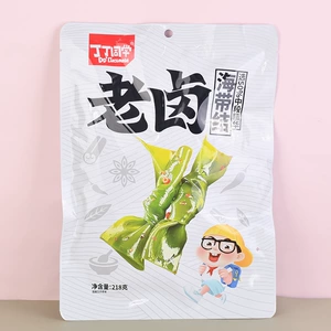 丁丁同学 Лаосские узлы из тушеных водорослей, открытые пакеты, готовые закуски из водорослей, повседневные офисные закуски, закуски от интернет-знаменитостей.