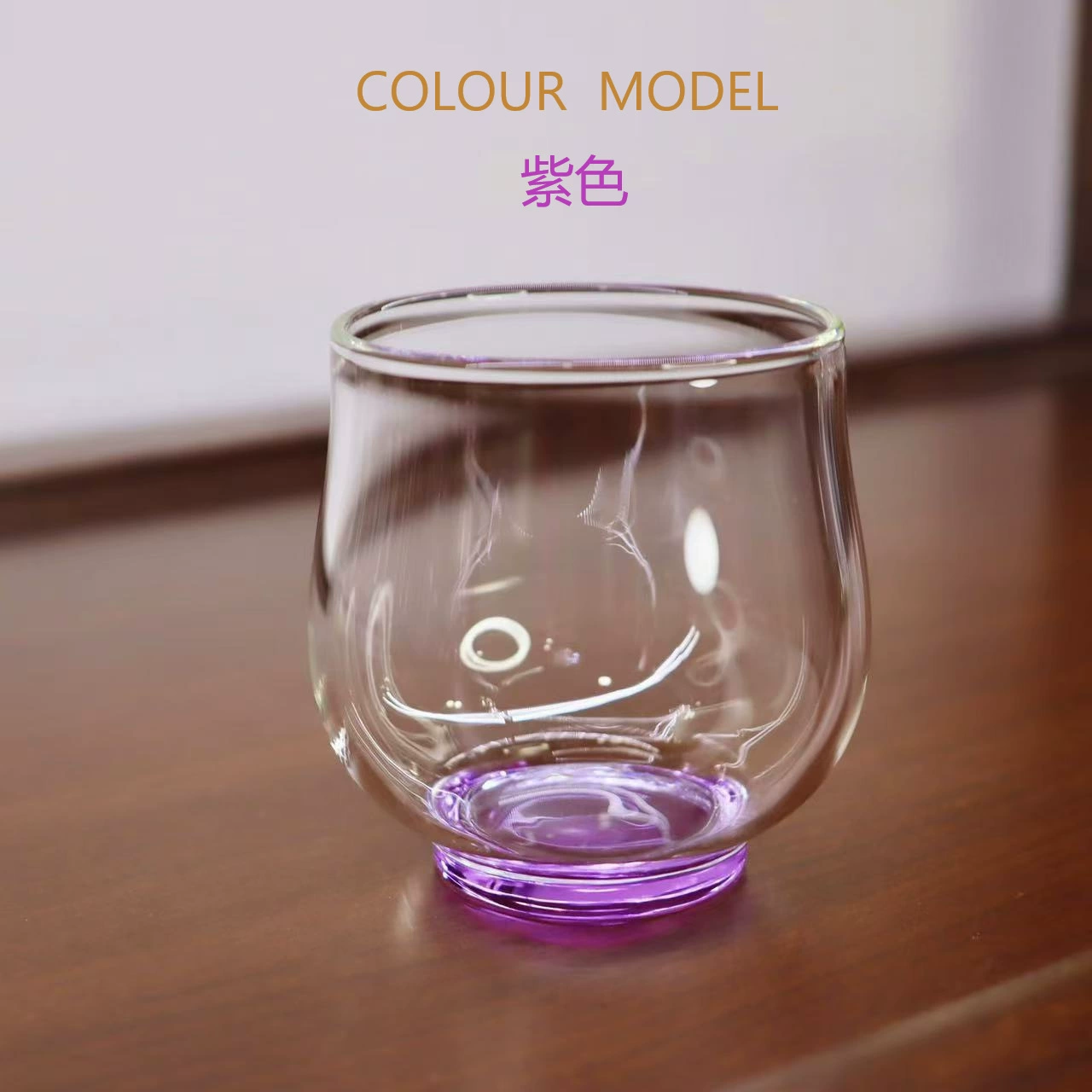 Creative niche tea cup high borosilicate glass cup thickened heat-resistant glass master cup kung fu tea set tea cup