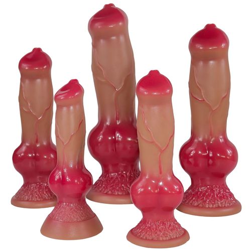 Heterosexual animal realistic dog dick silicone dildo female masturbation anal expansion anal plug dildo dildo sex toy