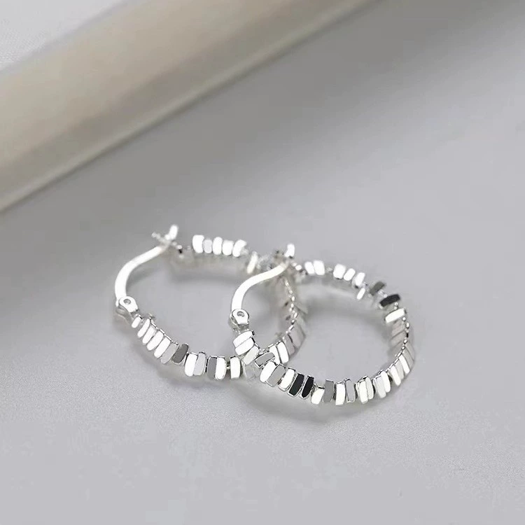 Серебряная игла, серьги, образец серебра 925, стиль легкой роскоши, высококачественный стиль