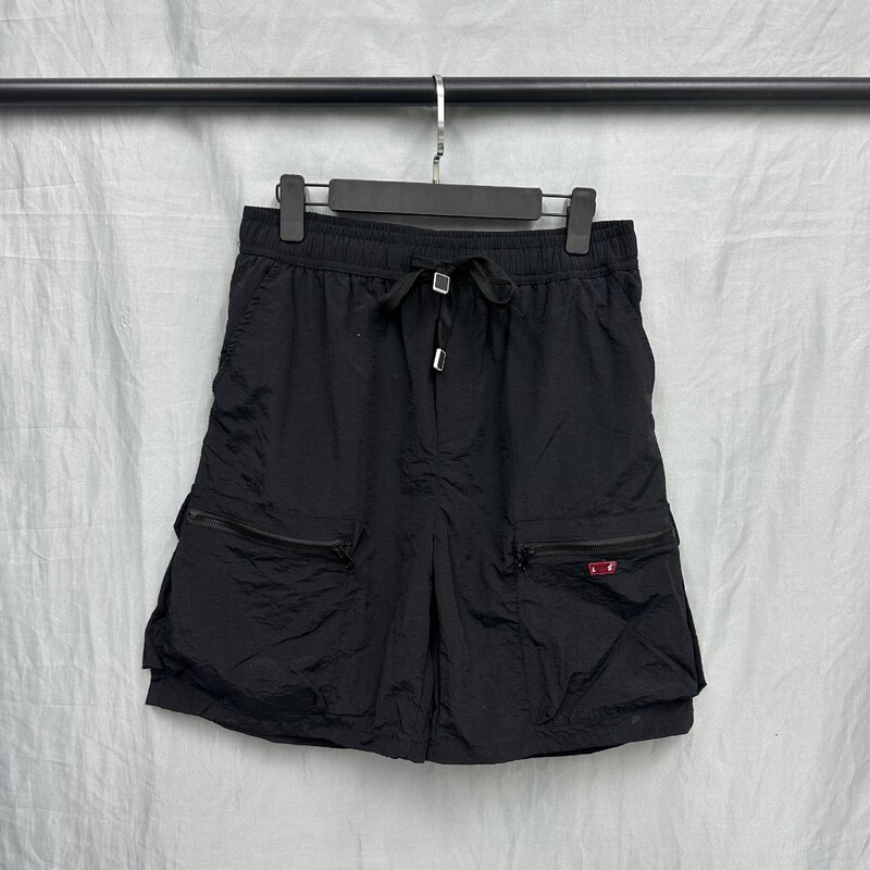 Levi's Cross-Border Mountain-Style Outdoor Workwear Shorts with Drawstring Elastic Waist and Large Pockets, American Functional Style