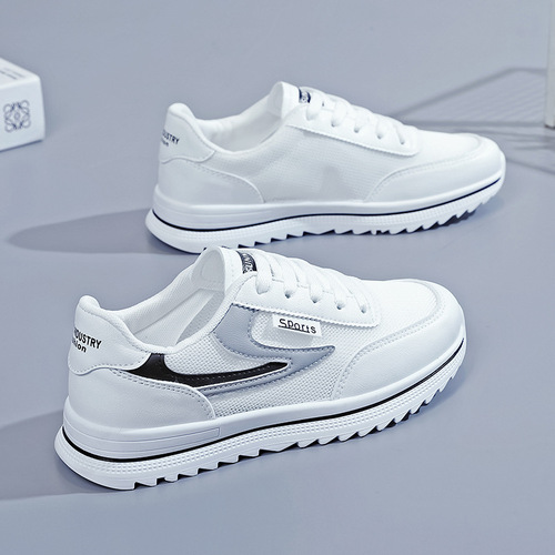 ins versatile Forrest Gump shoes women's  spring and autumn breathable student sports shoes women's Korean version running shoes B611