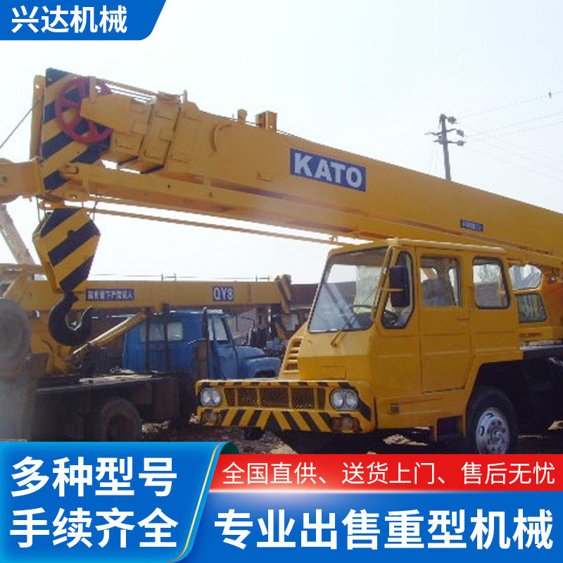 供应二手加藤吊车起重机25吨日本进口8成新工地建筑专用吊车