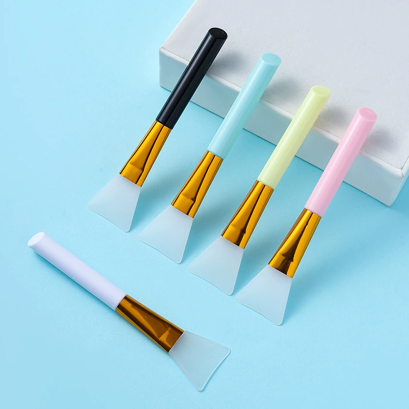 Face mask, silicone cosmetic soft brush, easy application