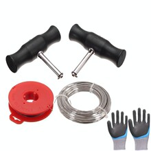 汽车挡风玻璃工具手拉钢丝线绳线锯式拆卸拉刀拆装汽车玻璃穿线器