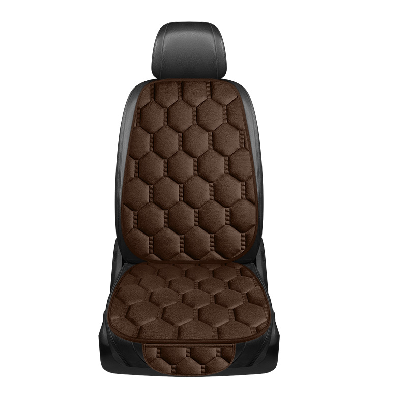 Winter Short Plush Car Seat Cushion Universal Seat Cushion Cross-Border E-Commerce Hot-Selling Single-Piece Seat Cushion Full Car Seat Cover Five Seats