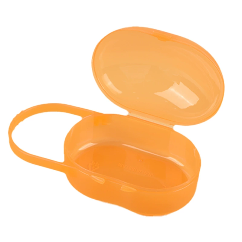 Children's silicone pacifier, handheld storage box for mother and baby