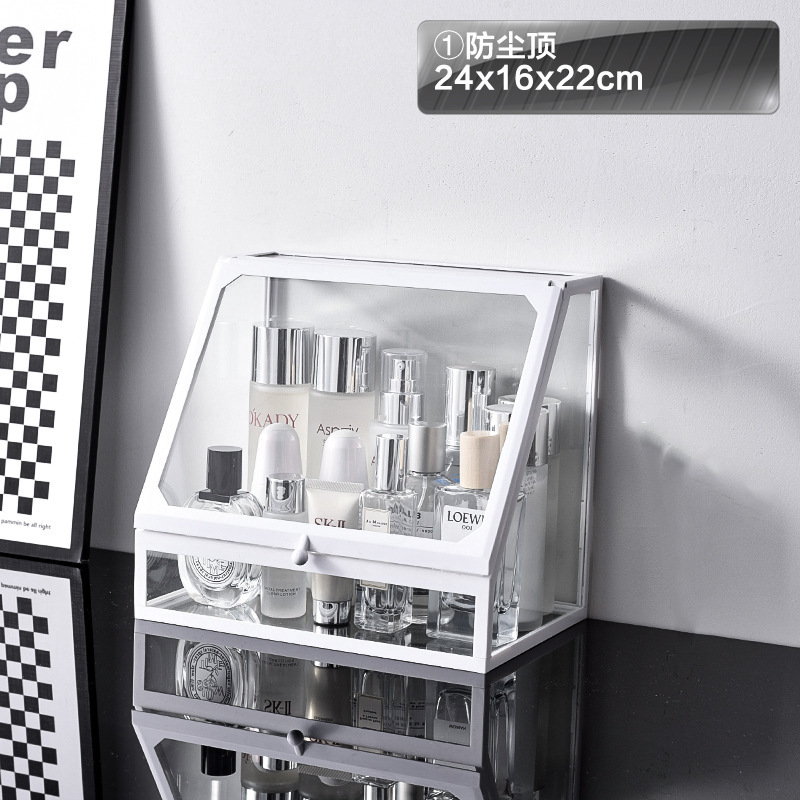 흰색 조개 껍질 방진 탑 박스