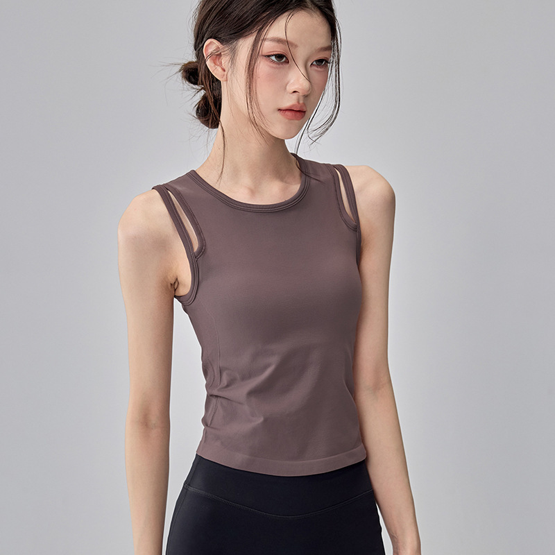 Lulu-Style High-Intensity Sports Vest for Women, Shockproof, Supportive with Chest Pads, Fitness Bra, Running Yoga Wear Bra Lulu-Style High-Intensity Sports Vest for Women, Shockproof, Supportive with Chest Pads, Fitness Bra, Running Yoga Wear Bra
