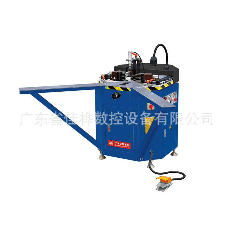 厂家直供铝门窗下沉式组角机 铝型材双头切割锯 数控钻铣床