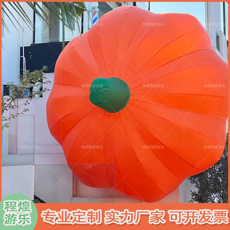 充气南瓜气模万圣节幽灵骷髅装饰品酒吧装饰发光道具美陈卡通气模