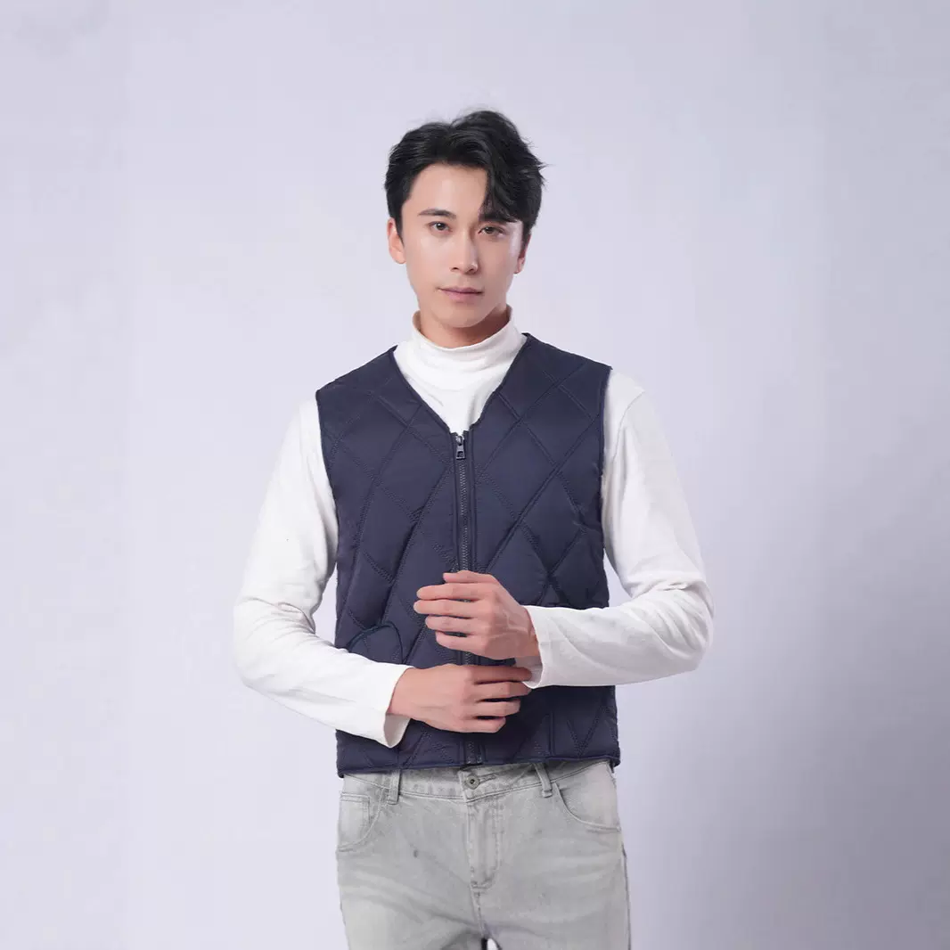 中老年人马甲男加绒加厚秋冬季爸爸保暖棉服马夹背心爷爷坎肩批发