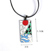 Demon Slayer zinc alloy jewelry peripheral pendant production wholesale