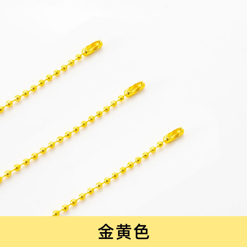 スポットチェーン卸売合金 diy ジュエリー電気泳動ウェーブビーズチェーンストラップバックルチェーン男性と女性のウェーブビーズチェーンアクセサリー|undefined