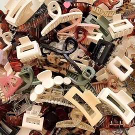 一元饰品批发大抓夹地摊抓夹头饰头绳发夹发箍一元发夹摆摊小商品