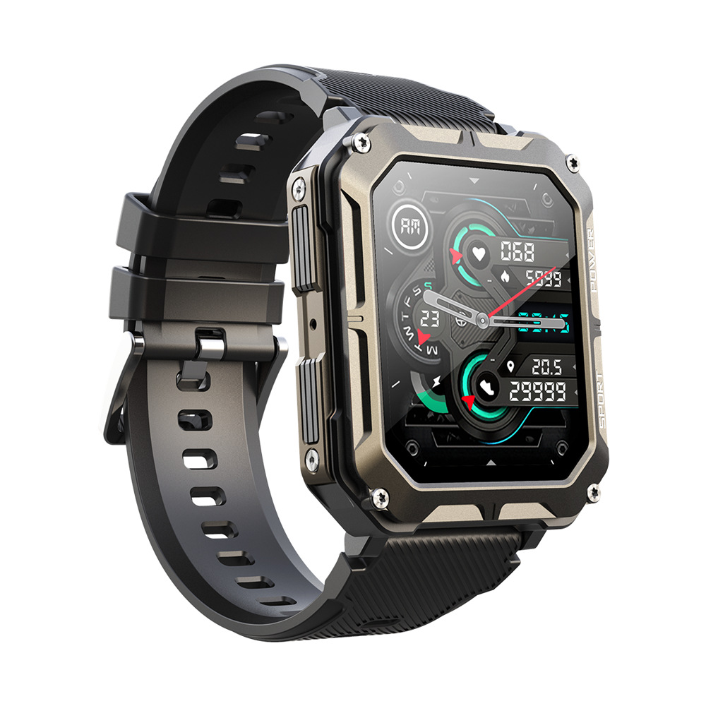 Transfronterizo nuevo C20PRO Bluetooth llamada reloj inteligente deportes ritmo cardíaco presión arterial resistente al agua fuerte resistencia ventas directas de la fábrica