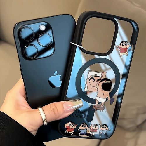 Cute Little New Fur Magnetic Case for Apple iPhone 16 Pro Max, Creative iPhone 15 Protective Cover, Funny