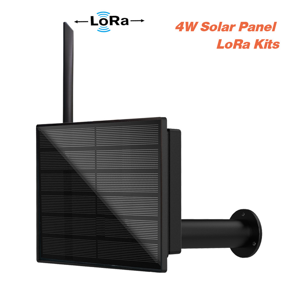 Solar-Powered Lora Node with Built-In 18650 Battery, Bluetooth Communication, Low Power Consumption, Supports Meshtastic Wireless