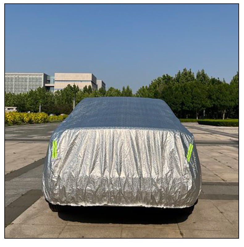 Full Coverage Car Cover Sedan Waterproof Snowproof Reflective_voghion.com