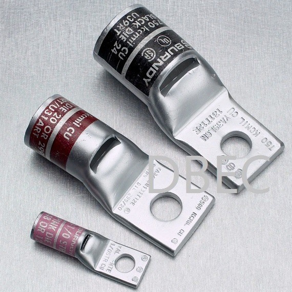 COMPRESSION无缝铜鼻铝鼻接线鼻接线耳压缩连接器UL/CSA