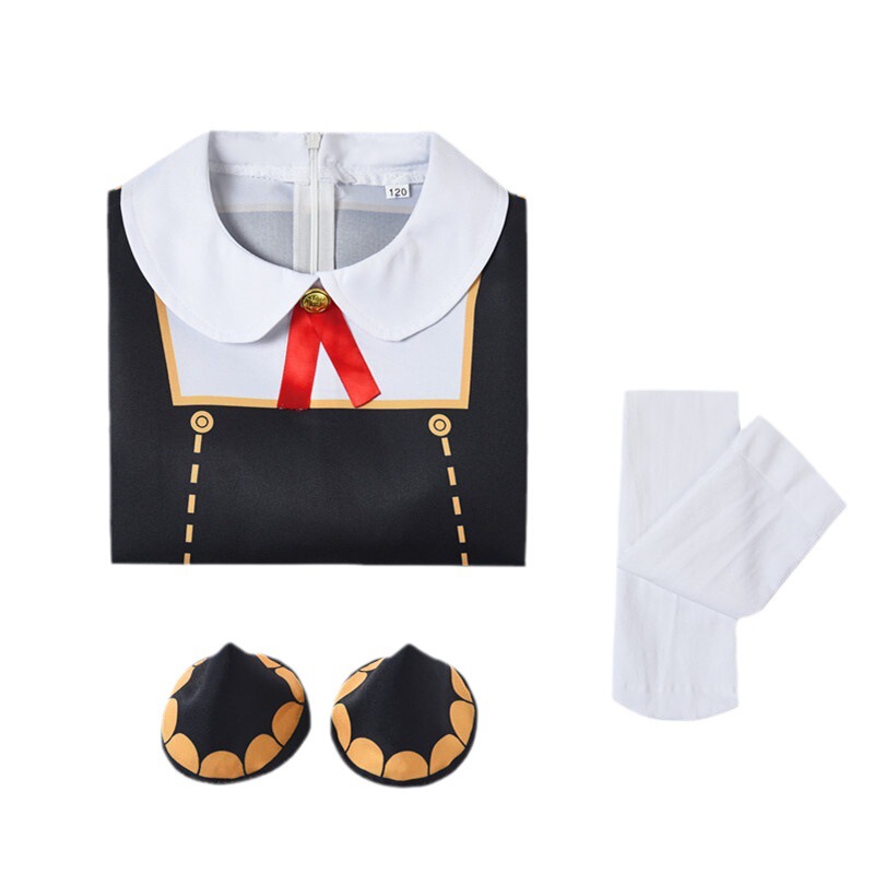 スポットスパイのままごとのアニヤcos服エデンの園学院のアニヤのアニメのコスプレのスカート|undefined