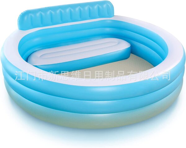 Inflatable beach swimming pool