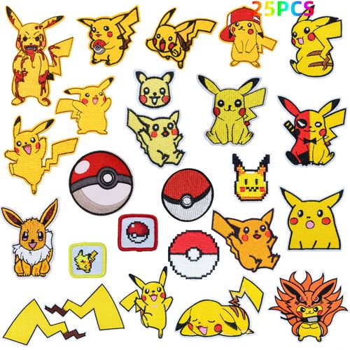 Junle factory direct sales cartoon embroidery cloth stickers animation character badge stickers clothing accessories DIY patches stickers can be approved