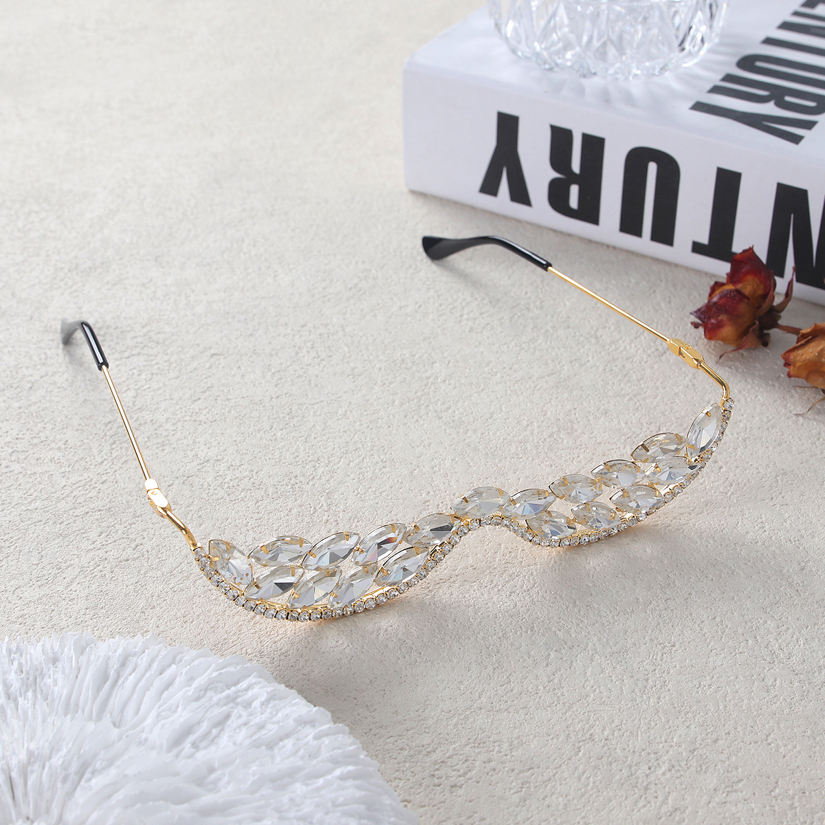 Glasses Classification Oval Frame Glasses Style Party Occasion Glam Novelty Geometric Unisex Glasses