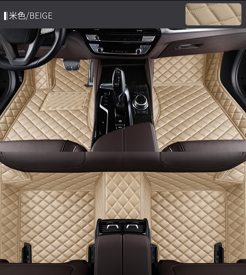 The new XPE car special foot mat fully surrounds the car interior foot mat dirt-resistant floor mat car advanced sense car foot mat