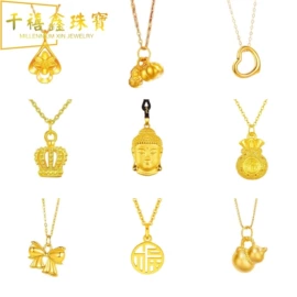 金属工艺品;黄金项饰;黄金手饰