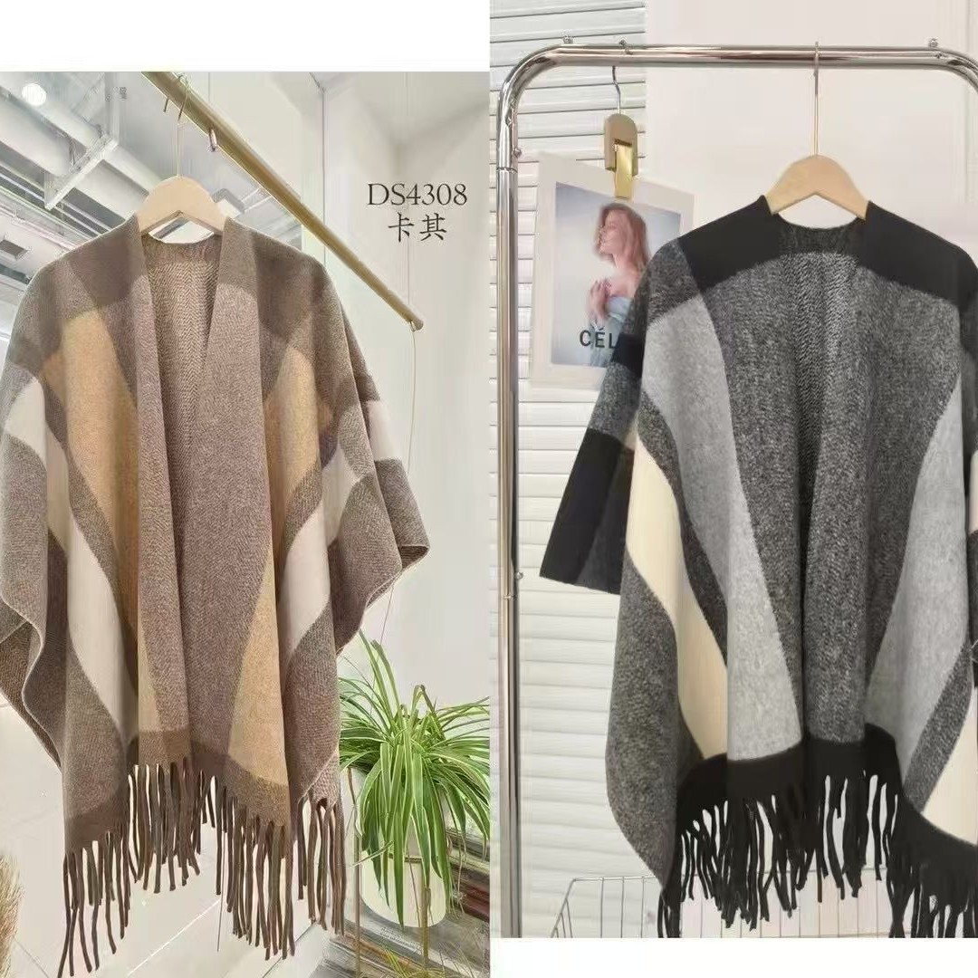 2025 nuevo tipo de sala de aire acondicionado mantel de mujer con primavera y otoño de alta calidad Yunnan turismo con lana de punto capa