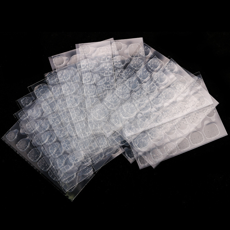 50 sheets Jelly Glue transparent double-sided self-adhesive sticker jelly nail sticker fake manicure art extension glue tool 50 sheets Jelly Glue transparent double-sided self-adhesive sticker jelly nail sticker fake manicure art extension glue tool