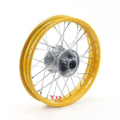 Hub, accessories rim drum core - rear-hub-185x14-yellow-rim