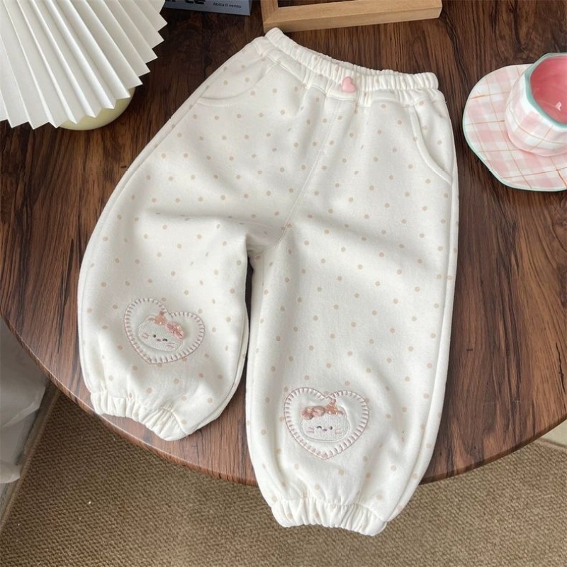 女童裤子秋装2025新款洋气宝宝休闲长裤小童装儿童束脚卫裤春秋款|undefined