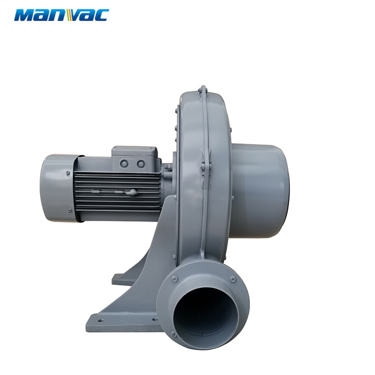 250W酒店厨房炉灶中压风机厂家东莞明凯鼓风机220V380V铝合金外壳