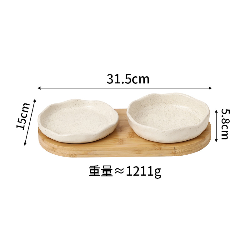 Tacos de cerámica para mascotas Tacos de gato nórdicos Tacos de comida para gatos de cerámica de pies altos Tacos de comida para gatos Bocadillos Plato enlatado anti-espondilosis cervical anti-voltar Tacos de comida para gatos image 9