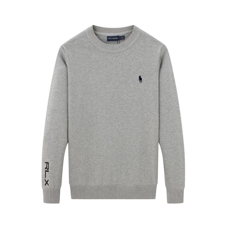 Winter New Original RL Pony Mark Paul Men's Sweater Thickened Round Neck Sweater Men's Cotton Long Sleeve Sweater Winter New Original RL Pony Mark Paul Men's Sweater Thickened Round Neck Sweater Men's Cotton Long Sleeve Sweater