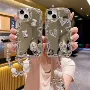 苹果电镀爱心全包手机壳