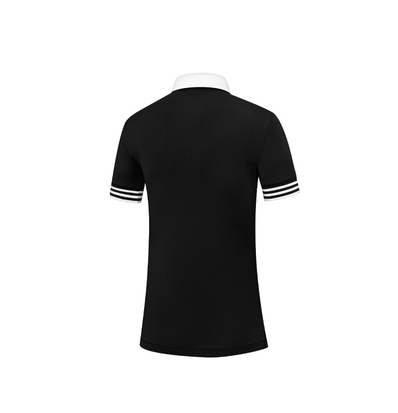 Bộ quần áo golf nữ Moeyes Magic Eye thể thao thoáng khí vải đính hạt mùa hè — M23KUZ006-Quần short đen, M23YF010-Áo màu trắng, M23YF010-Áo màu đen, M23KUZ006-Quần short trắng chi tiết 19